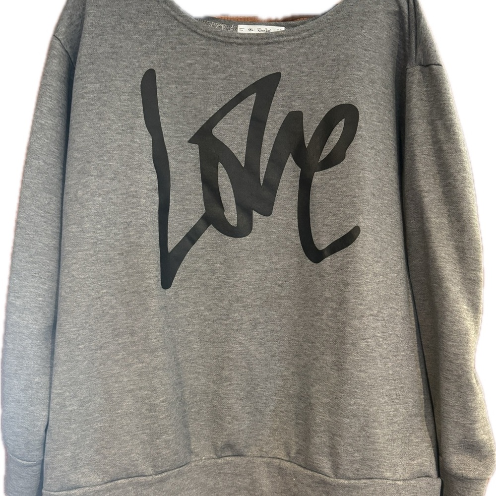 Rosegal Gray Textured Knit Top